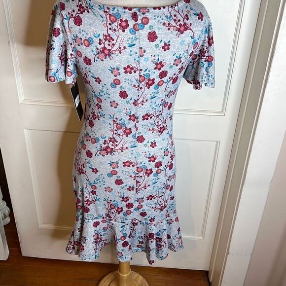 Disney Princess Mulan Floral Ruched Dress NWT Size Large - Picture 6 of 8